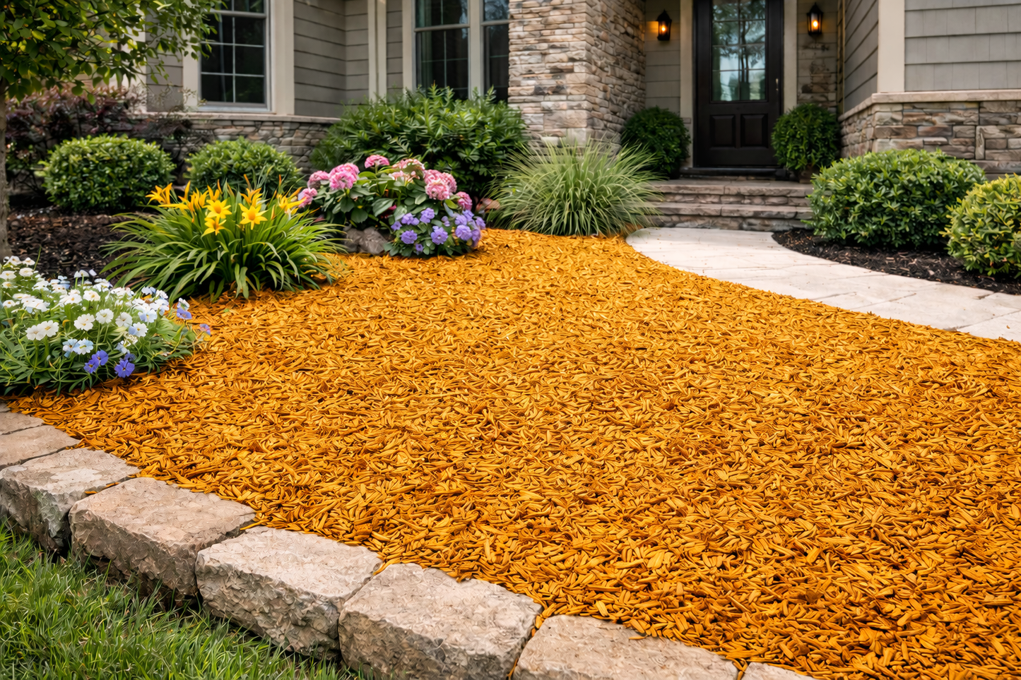Gold Mulch