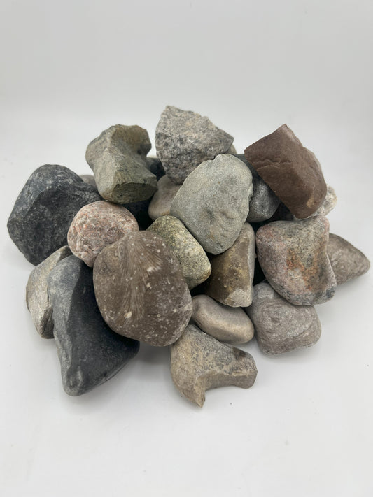 River Rock 1-2in, Decorative Stone, Used for Aquarium Rocks, Terrarium Rocks, Planter Rocks, Gardening Rocks & Tumbling Stones.